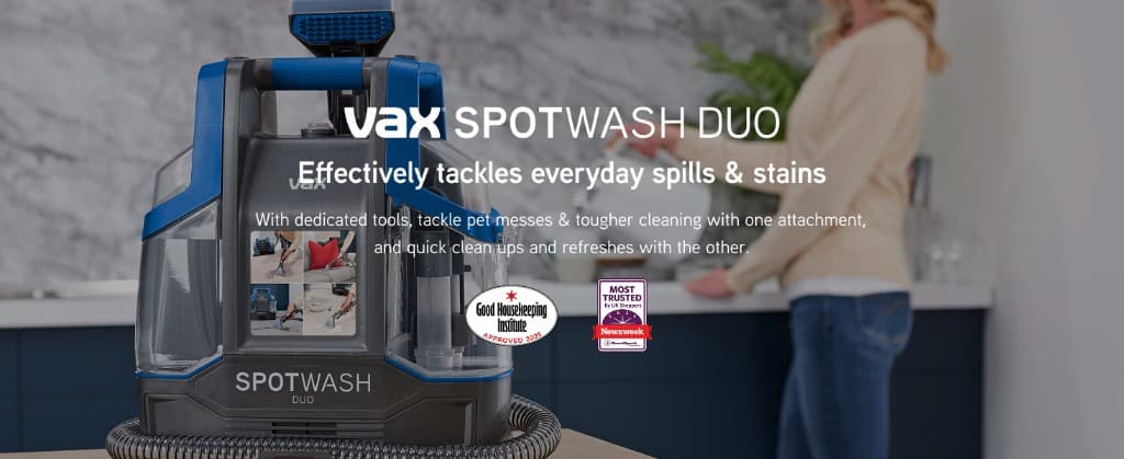 Effectively tackles everyday spills & stains